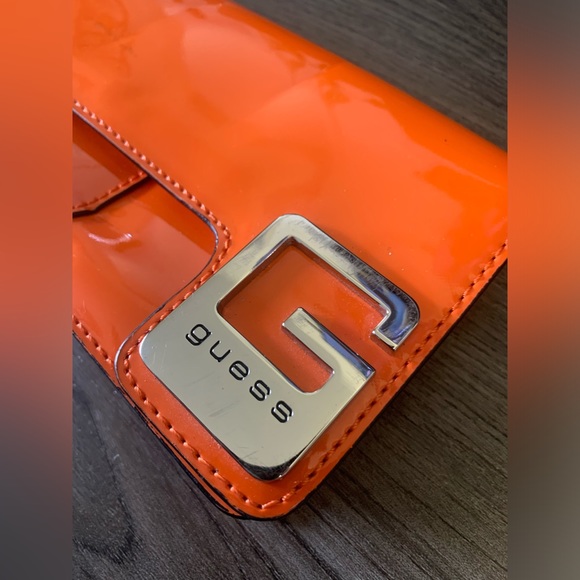 Guess clutch, bright orange - Picture 2 of 7